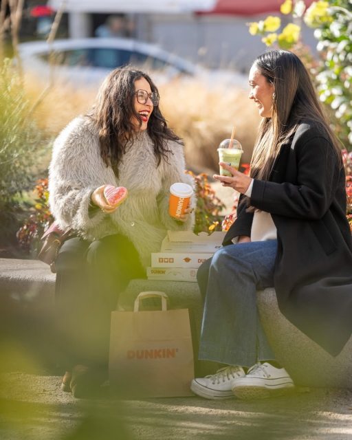 Fotitos para la campaña de San Valentín con @dunkin.es ❤️ 💫
#actriz #modelo #shooting #acting #publicidad